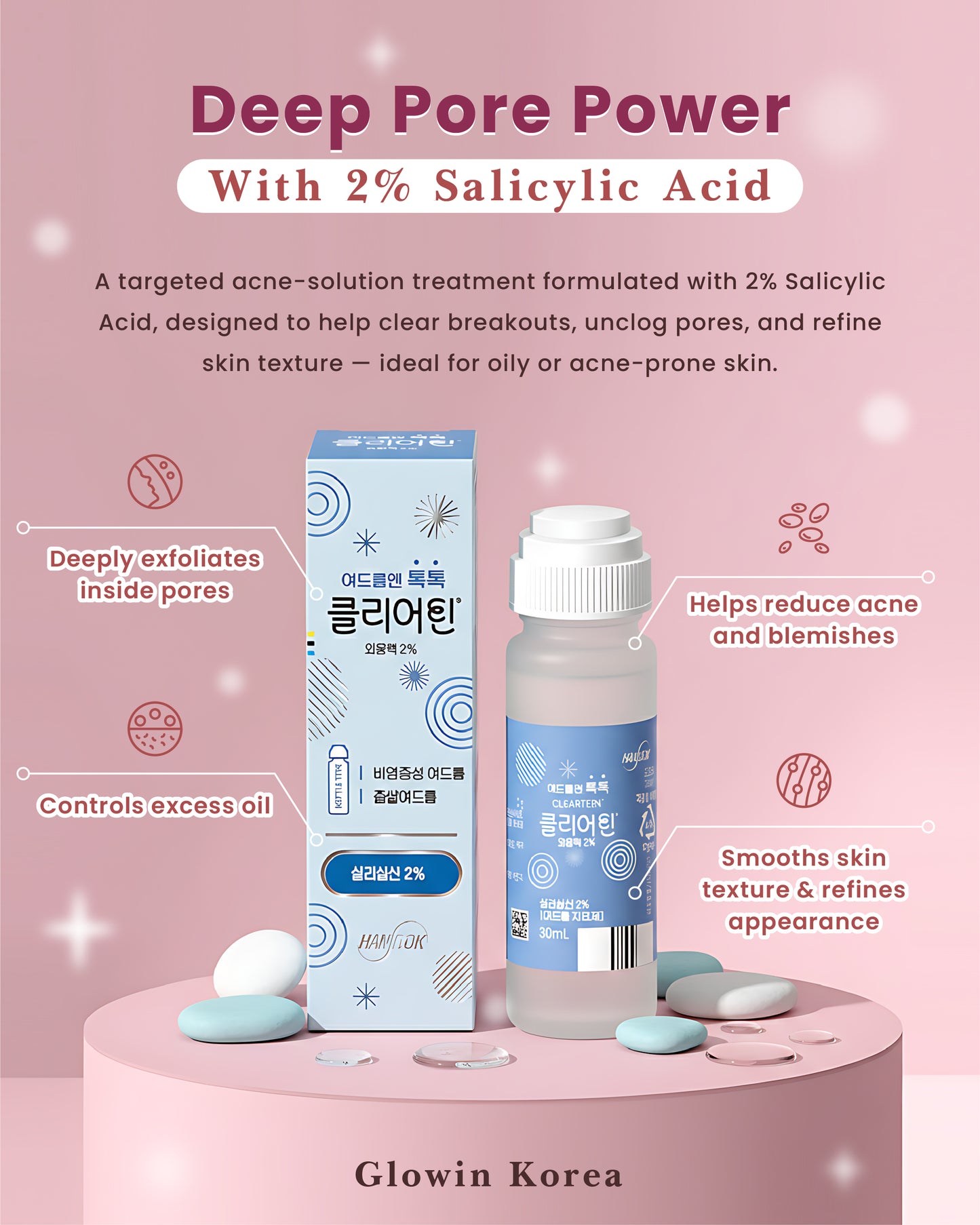 Korean 2% Salicylic Acid for Acne