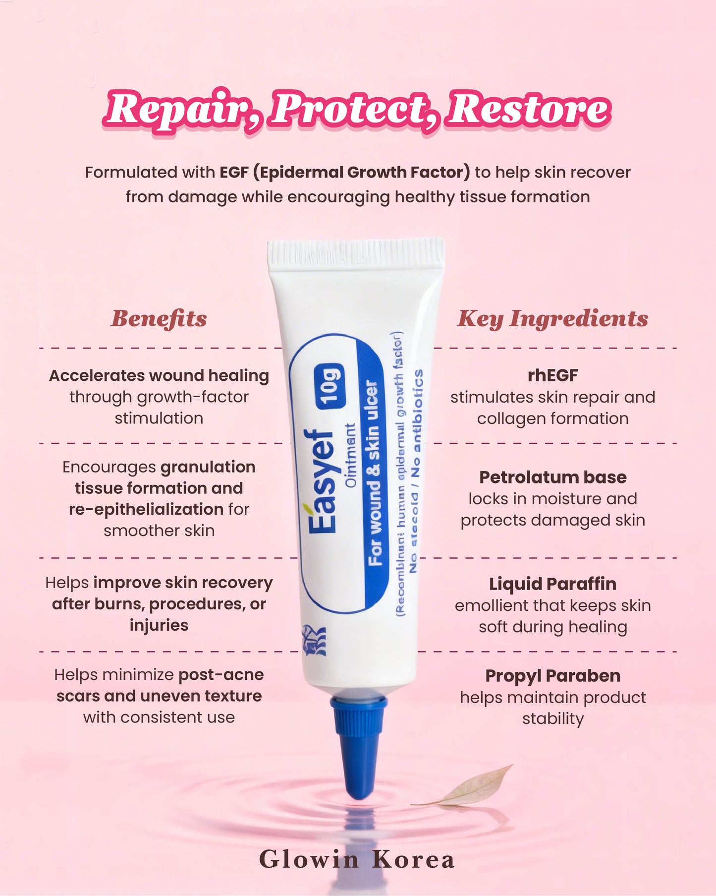 Easyef ointment korean post acne scars ointment