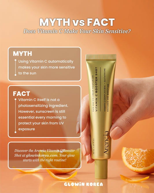 Arencia Vitamin C Booster Shot summer skincare — Glow Under the Sun