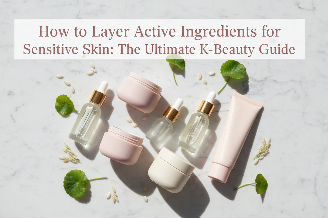 How to Layer Active Ingredients for Sensitive Skin: The Ultimate K-Beauty Guide