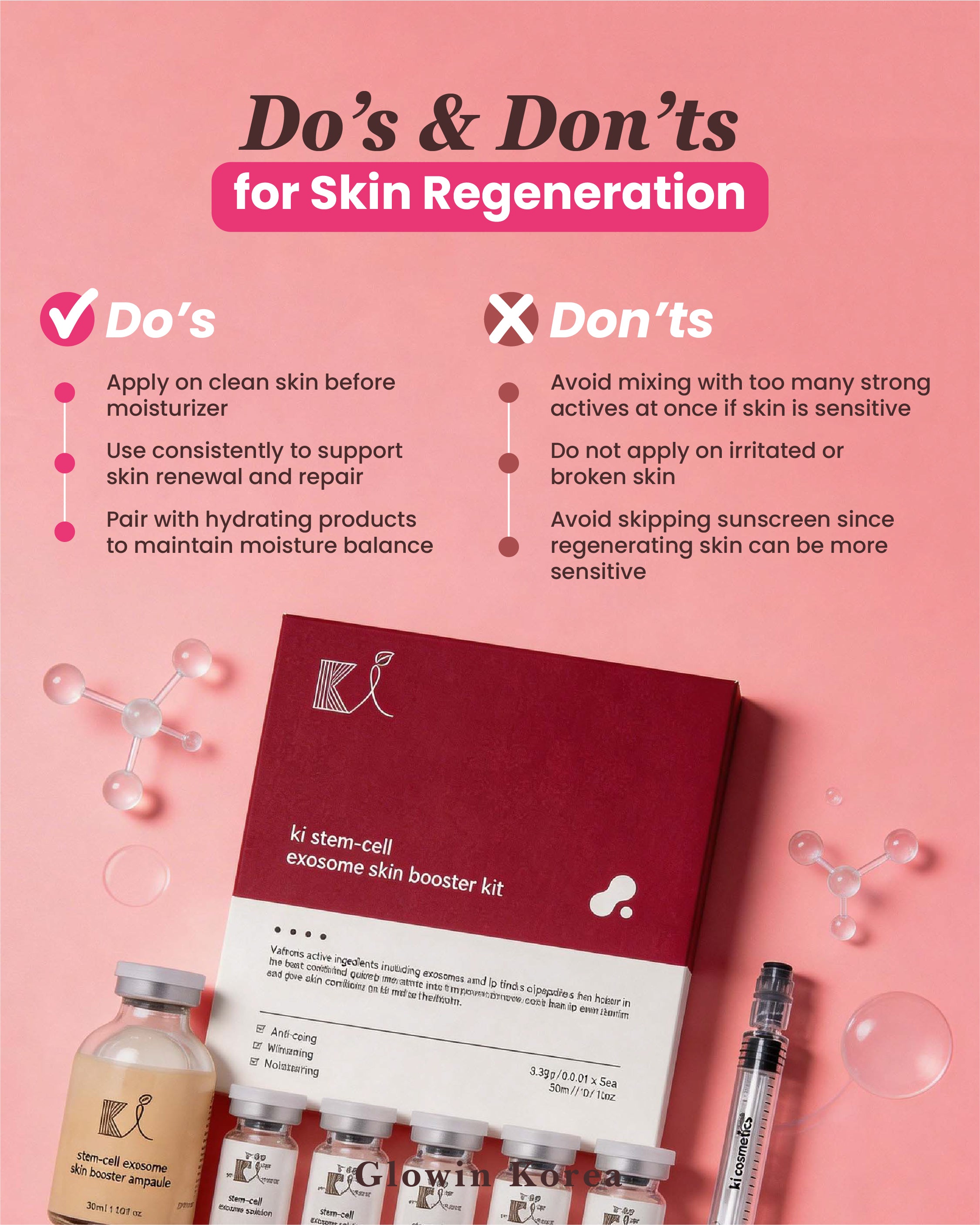 Exosome Skin Booster Set | Korean Anti-Aging Skincare – Glowin Korea
