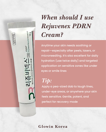 Rejuvenex PDRN Cream – Best Korean PDRN Cream