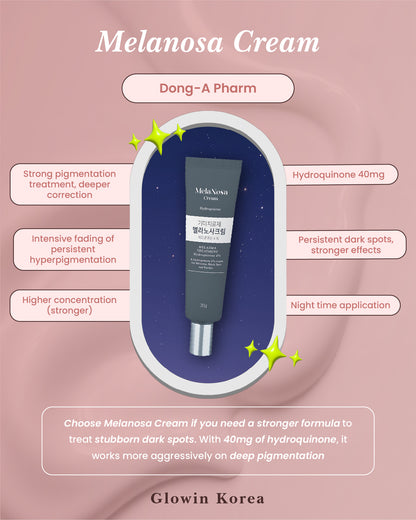 Melanosa Cream | Korean Hyperpigmentation Treatment 