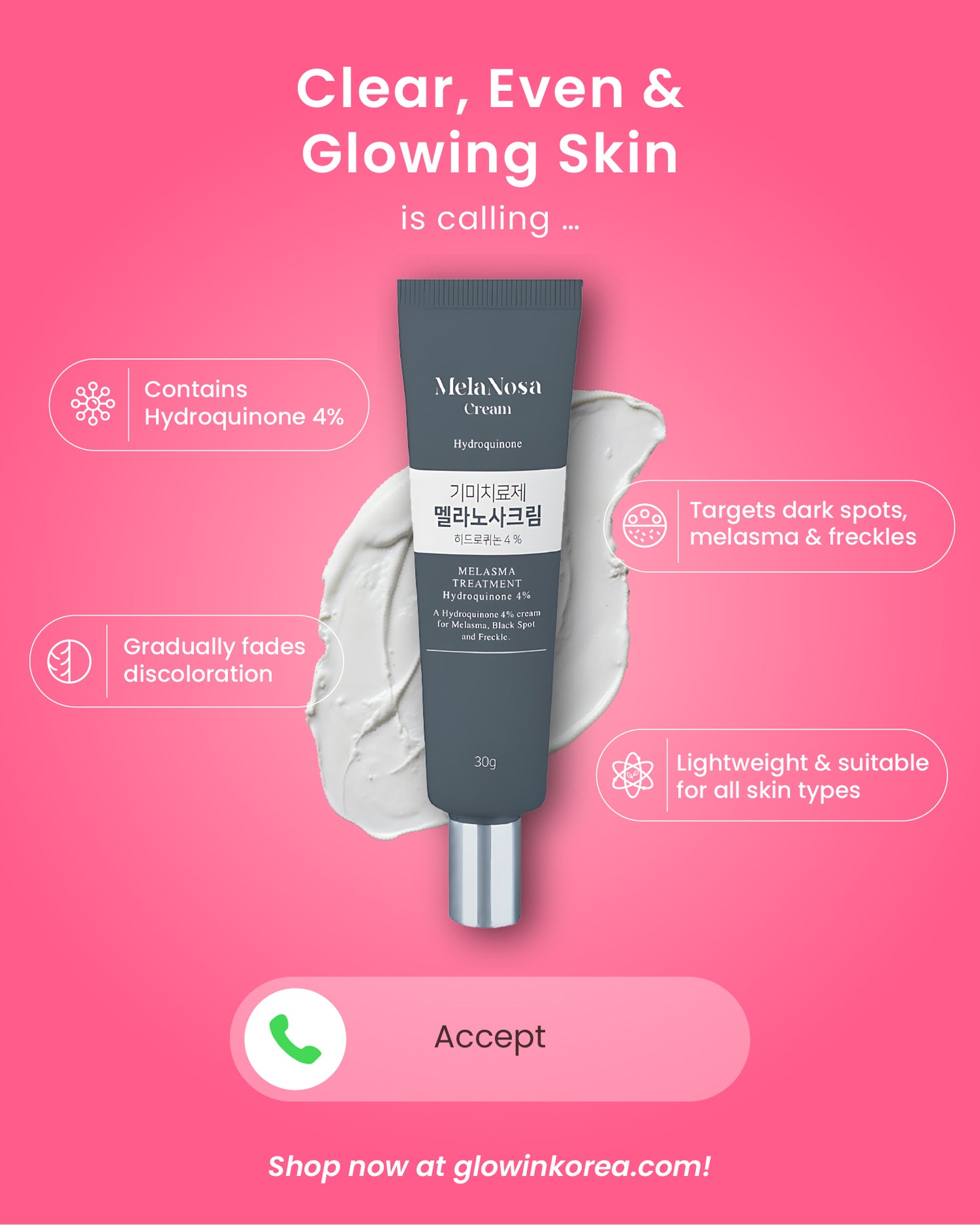 Korean best dark spots cream