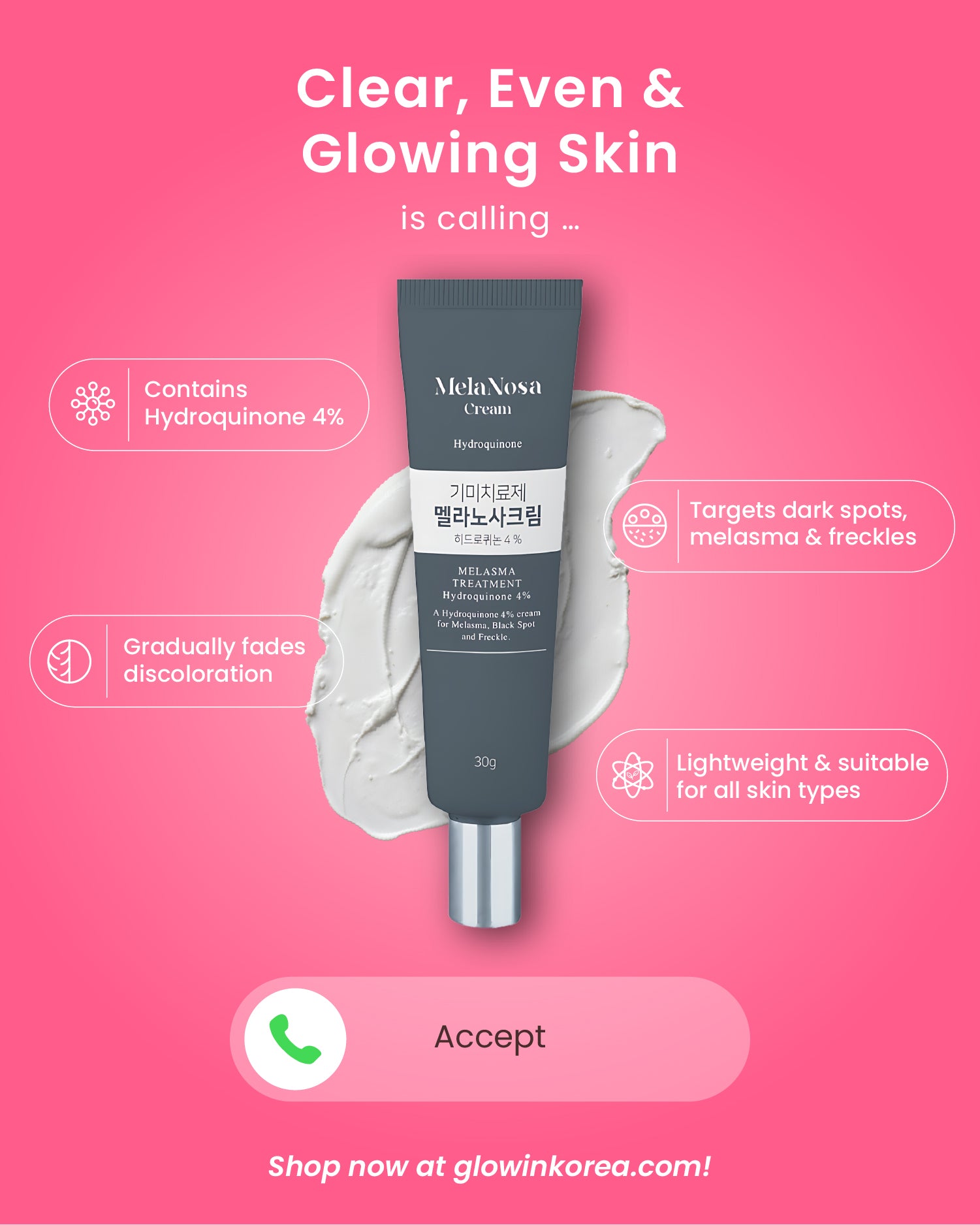 Korean best dark spots cream