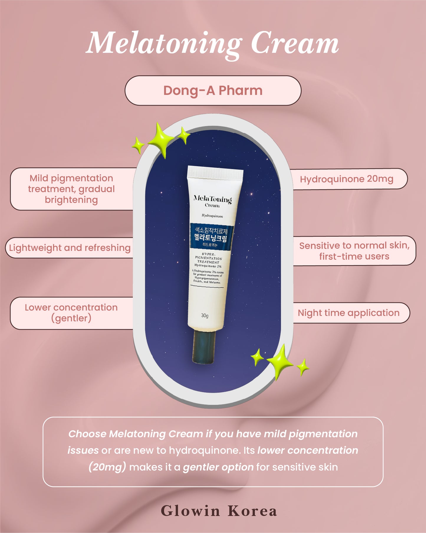 Melatoning Cream – Korean Dark Spots Cream