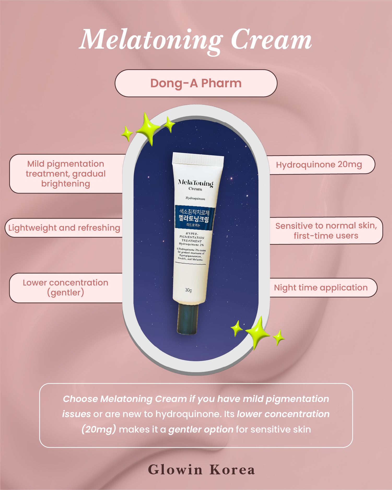 Melatoning Cream – Korean Dark Spots Cream