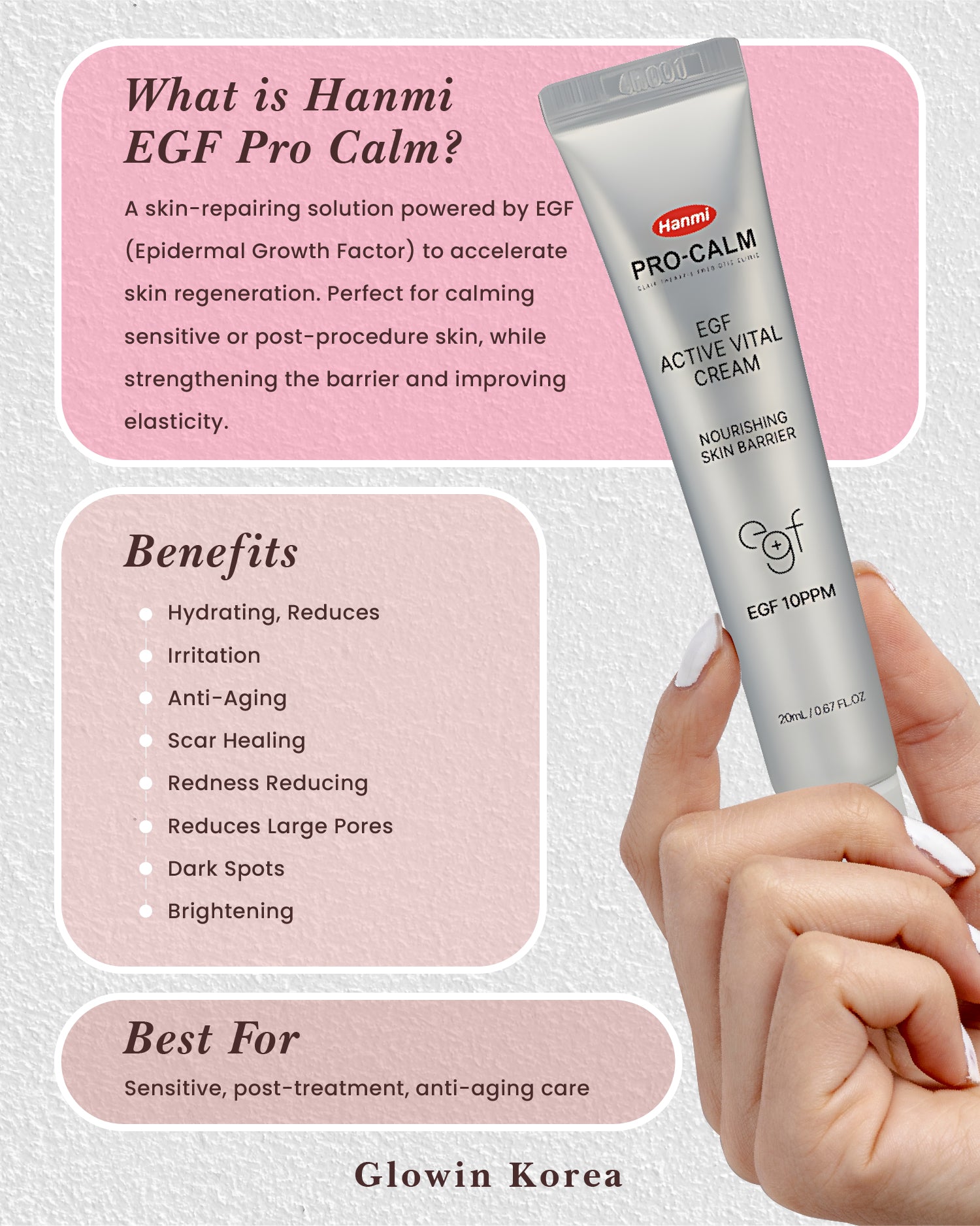 Hanmi Pro-calm EGF Active Vital Cream