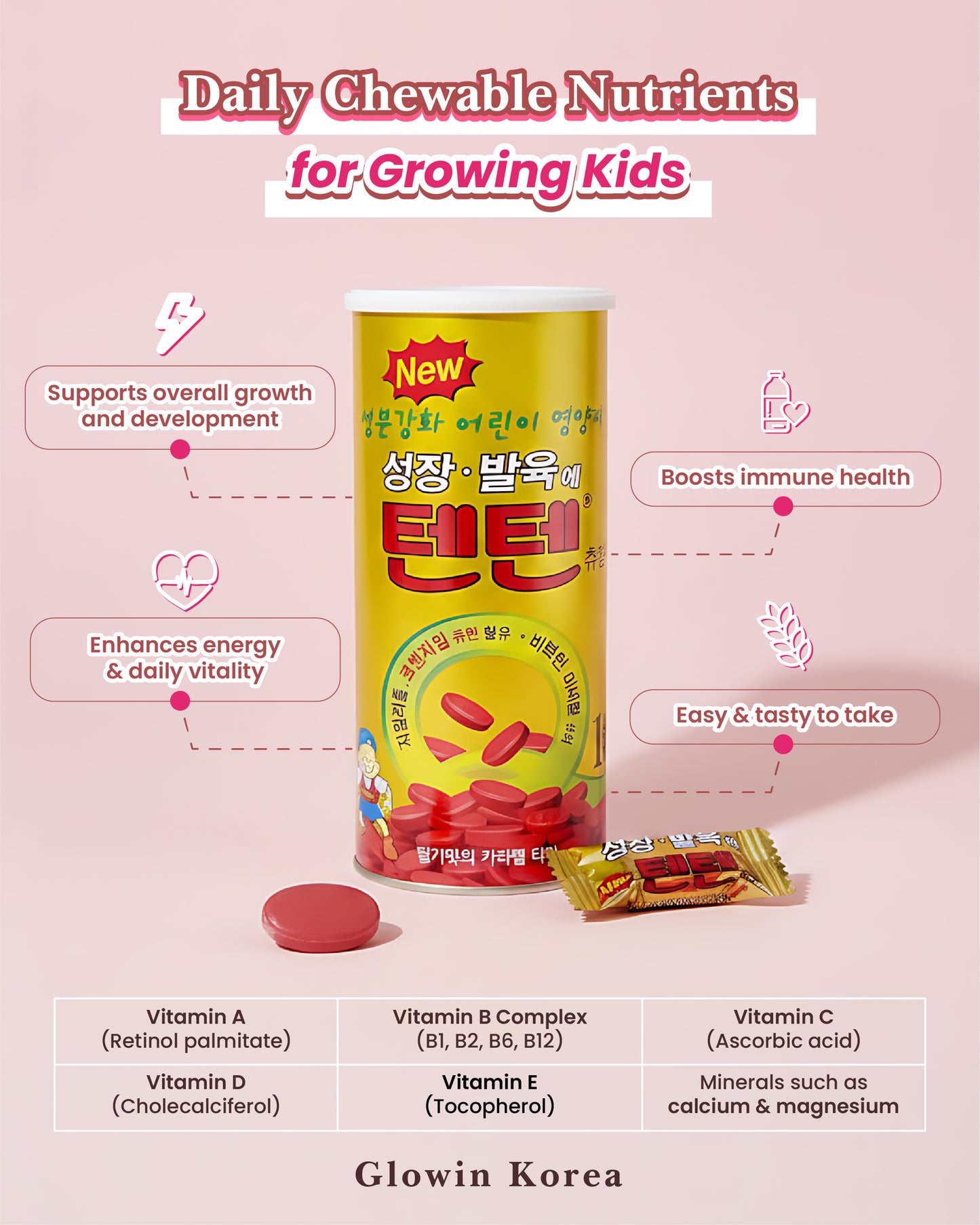 TenTen Korea Top 1 Children's Vitamin for Growing up