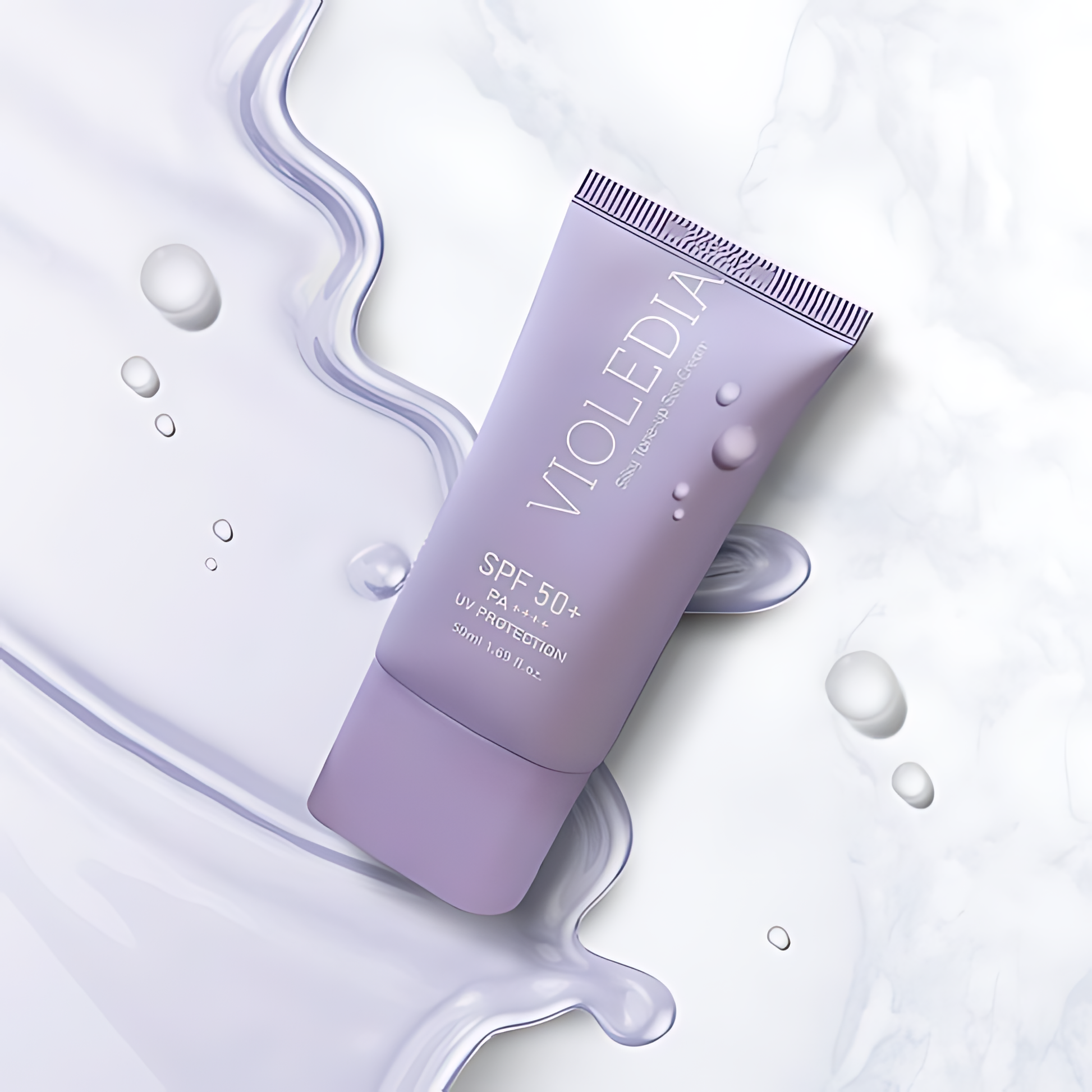 Violedia Tone-Up Sunscreen SPF 50+ – Korean UV Protection