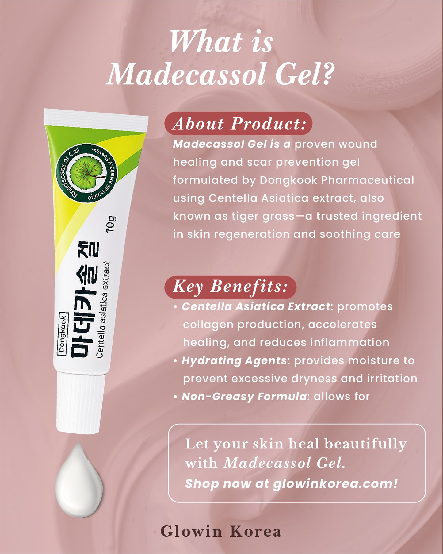 Madecassol Korean plant-based ointment for heal wounds